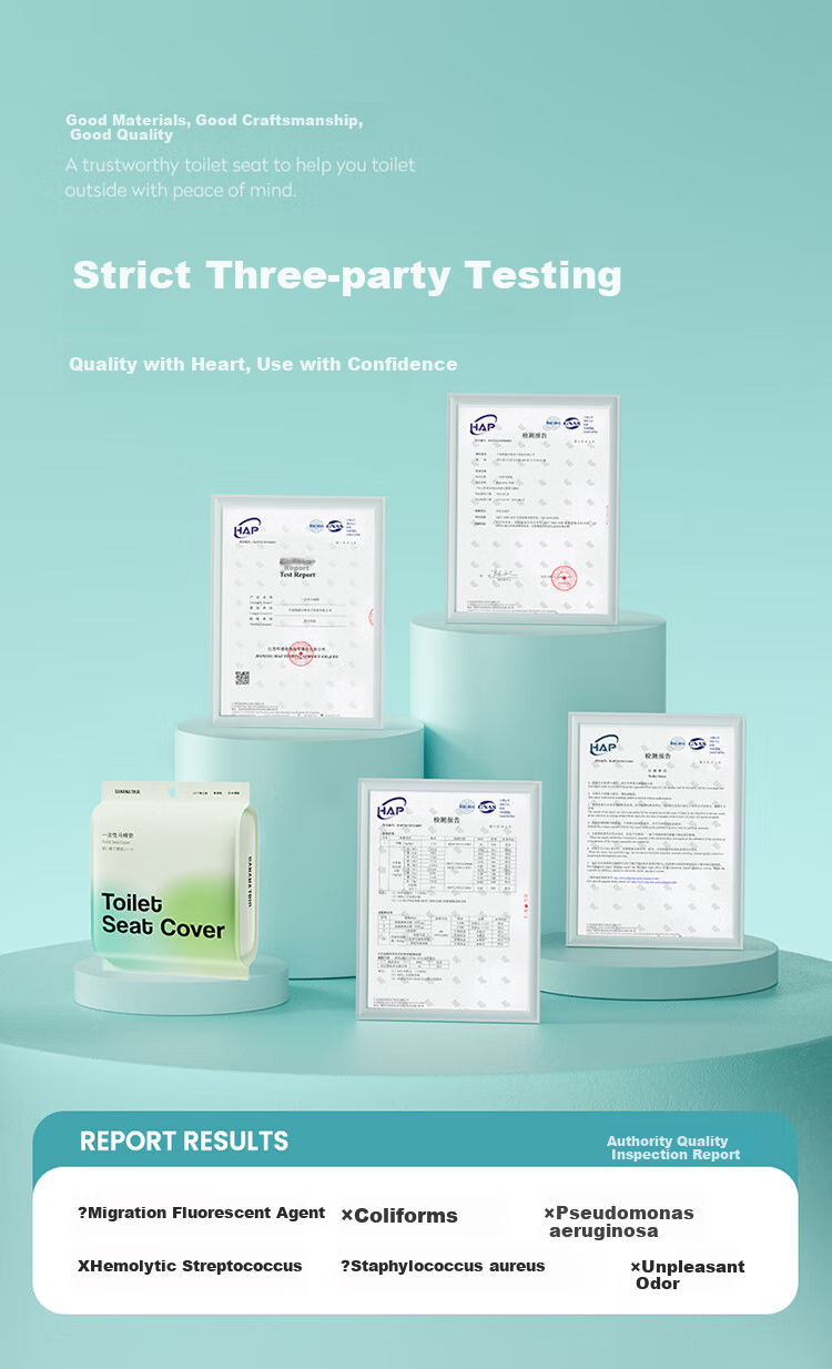 Одноразовые накладки на унитаз BANANA TRIP, 20 шт., индивидуальная упаковка, для путешествий, для беременных, для отелей