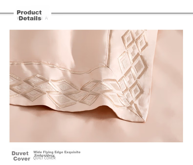 Комплект постельного белья FUANNA Home Textiles, 80S, длинноволокнистый хлопок, сатин, 203*229 см