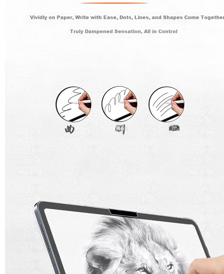 Защитная пленка ESCAPE для iPad Air 11 дюймов (2024, M2) - бумага, матовая, для письма и рисования
