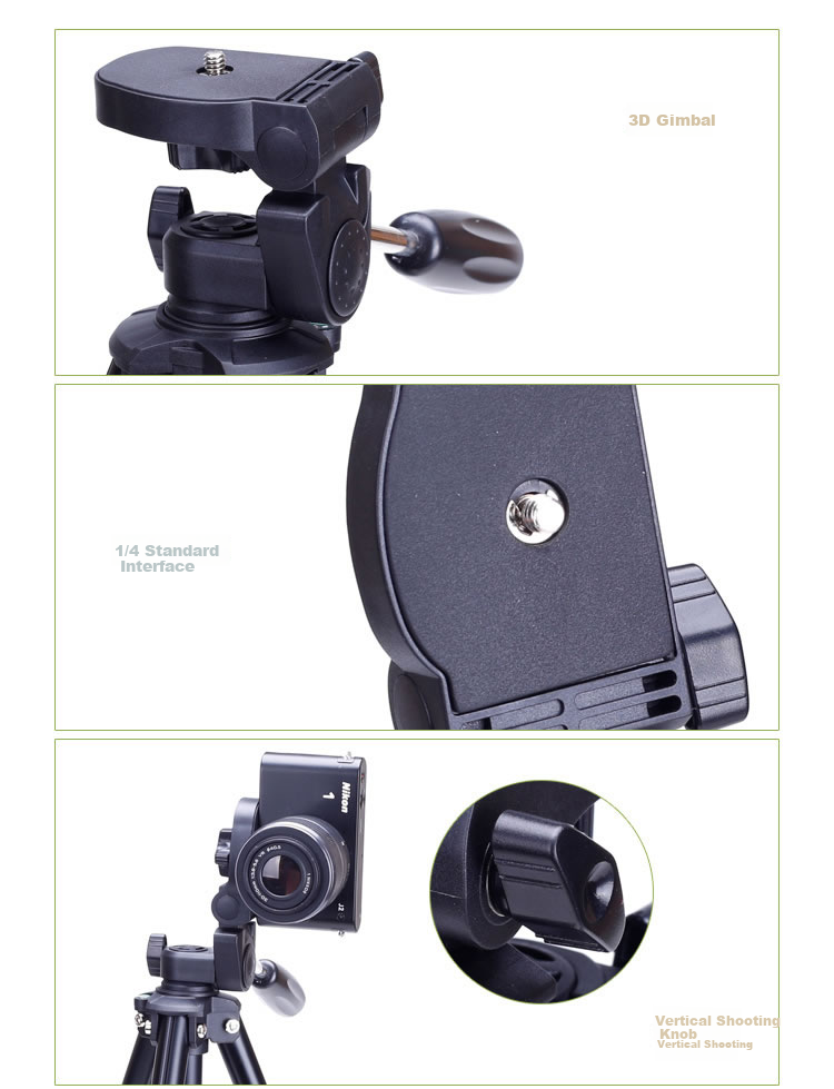 Штатив YUNTENG VT-368 Premium Portable Tripod + Ball Head, для беззеркальных цифровых камер и видеокамер, селфи и путешествий, высококачественный алюминиевый сплав, ультралегкий штатив черный