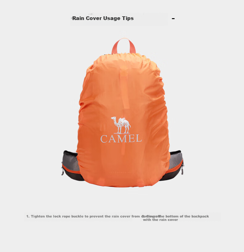 Рюкзак CAMEL [Shanxi] для активного отдыха, легкий, для пеших прогулок, большой вместимости, профессиональный, водонепроницаемый, для путешествий, зеленый