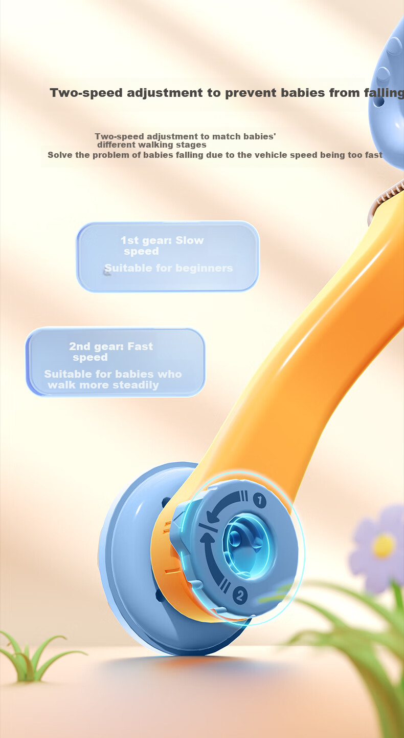 Развивающий центр-ходунки Vtech, музыкальный, складной, регулируемый по скорости, для мальчиков и девочек, подарок на день рождения ребенка