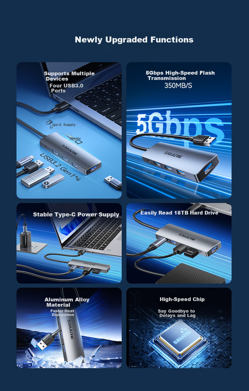 USB-хаб SAMZHE