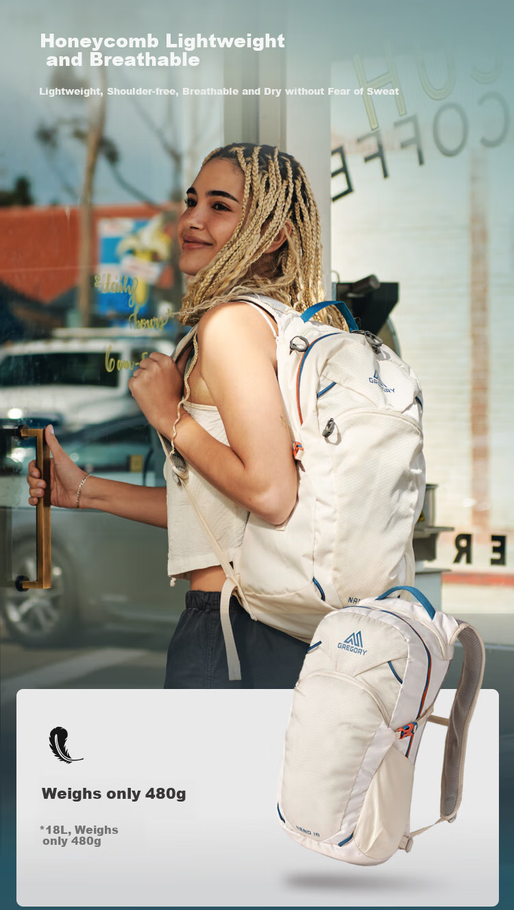 Рюкзак GREGORY Hummingbird NANO Outdoor Hiking Backpack, 18L, мужской/женский
