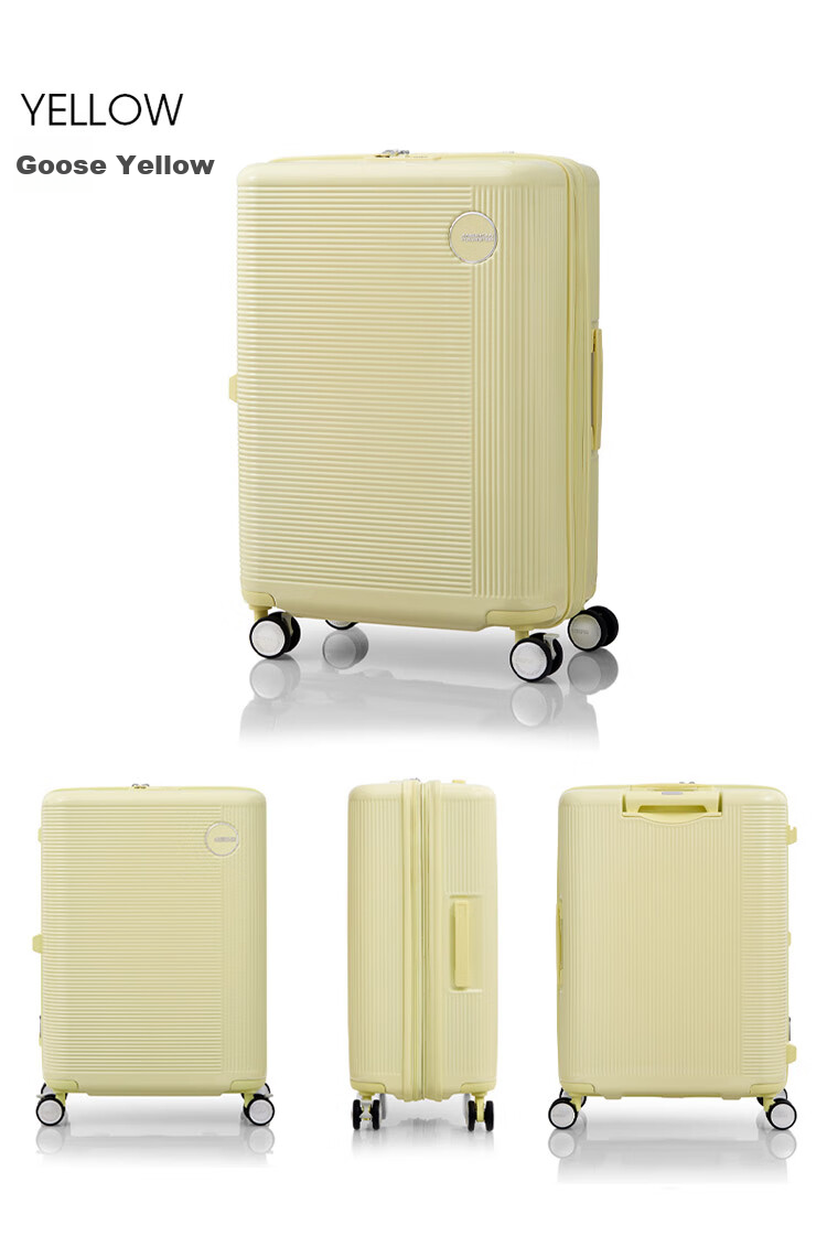 Чемодан AMERICAN TOURISTER 20-дюймовый, расширяемый, с кодовым замком, черный