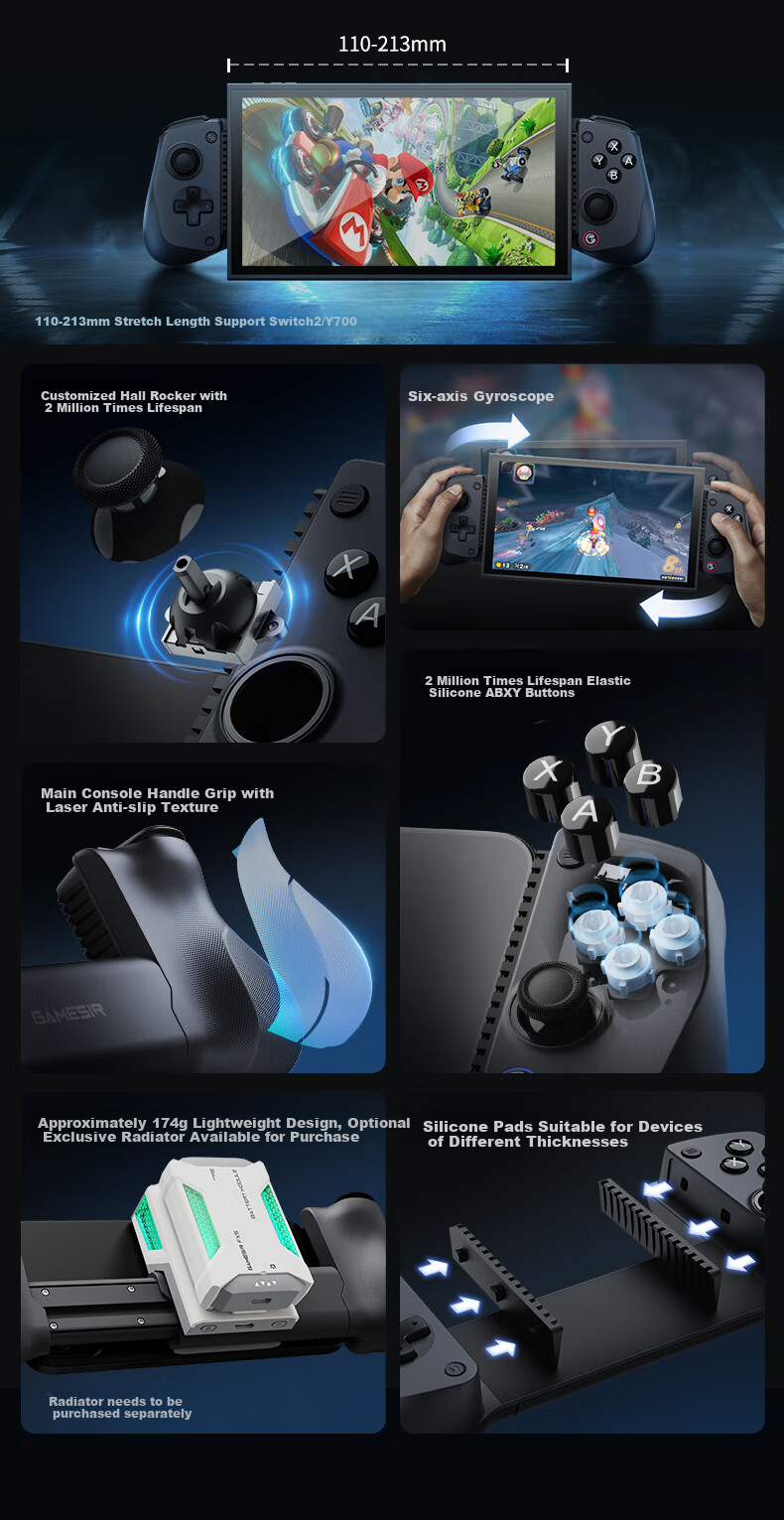 Беспроводной геймпад GAMESIR X5s