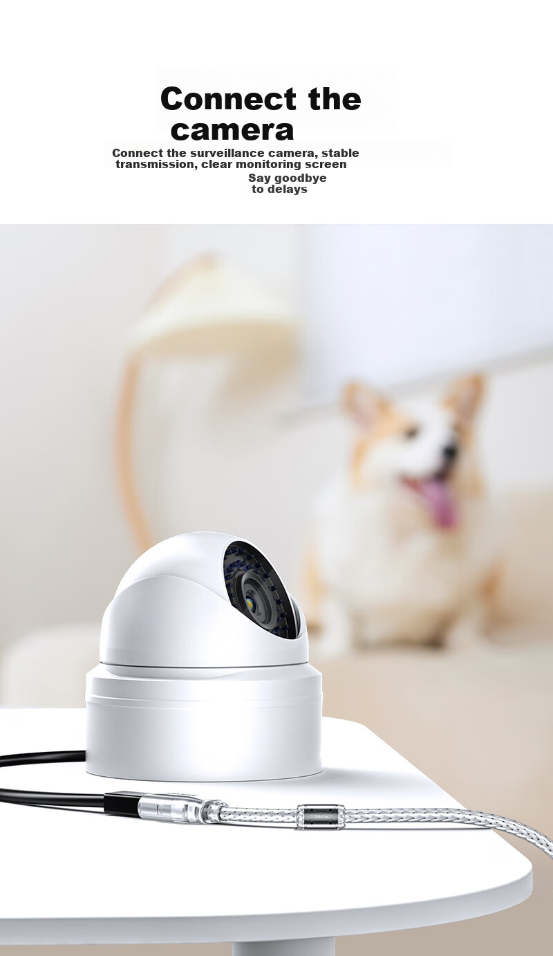 Кабель-удлинитель SAMZHE USB 2.0 AM/AF, 1.5 метра, прозрачный белый, UK-515