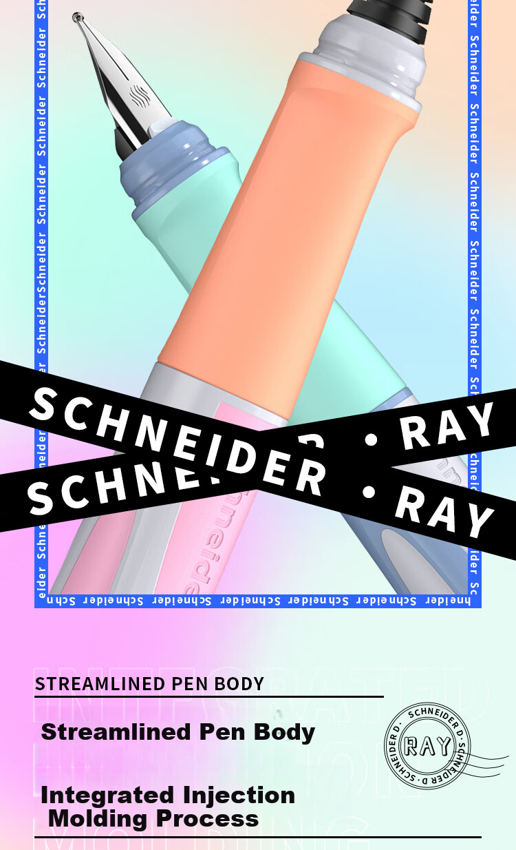 Набор из перьевой и шариковой ручки Schneider RAY Oxygen Blue 168132, Германия