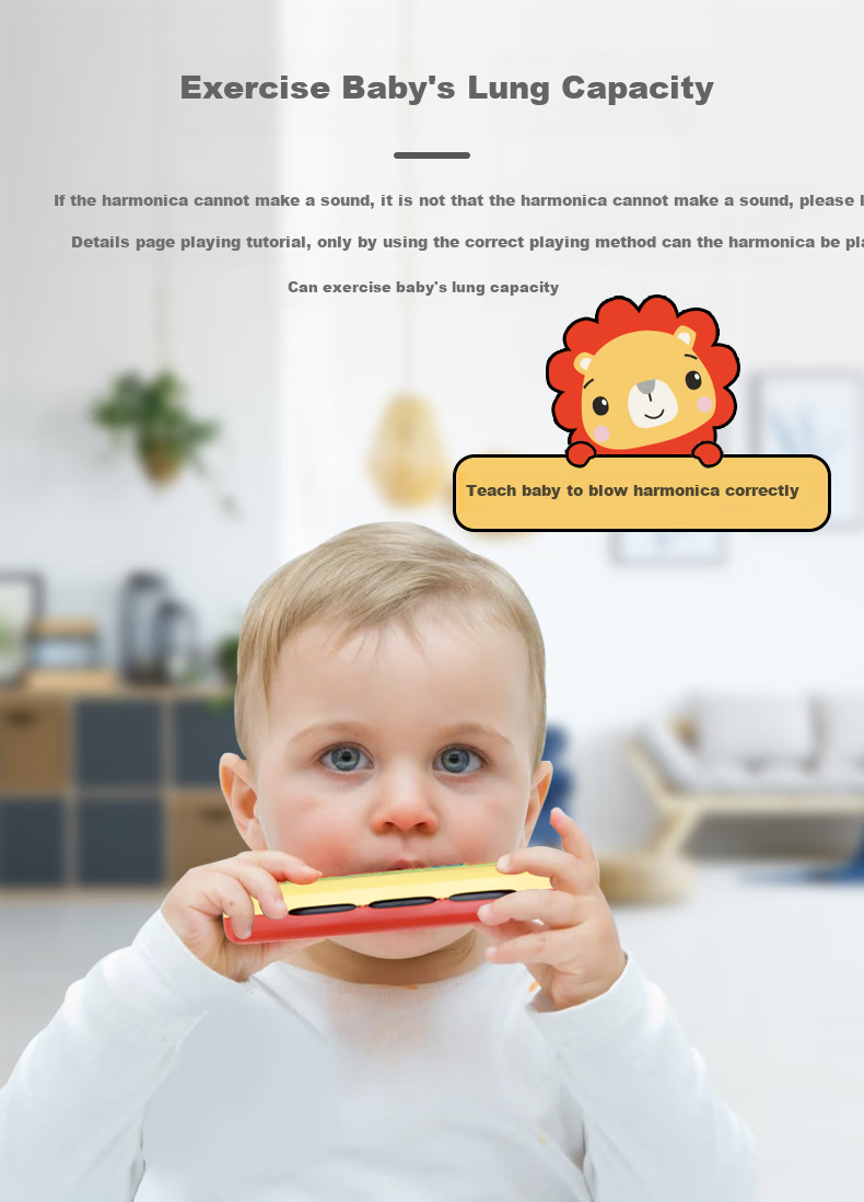 Детская губная гармошка Fisher-Price