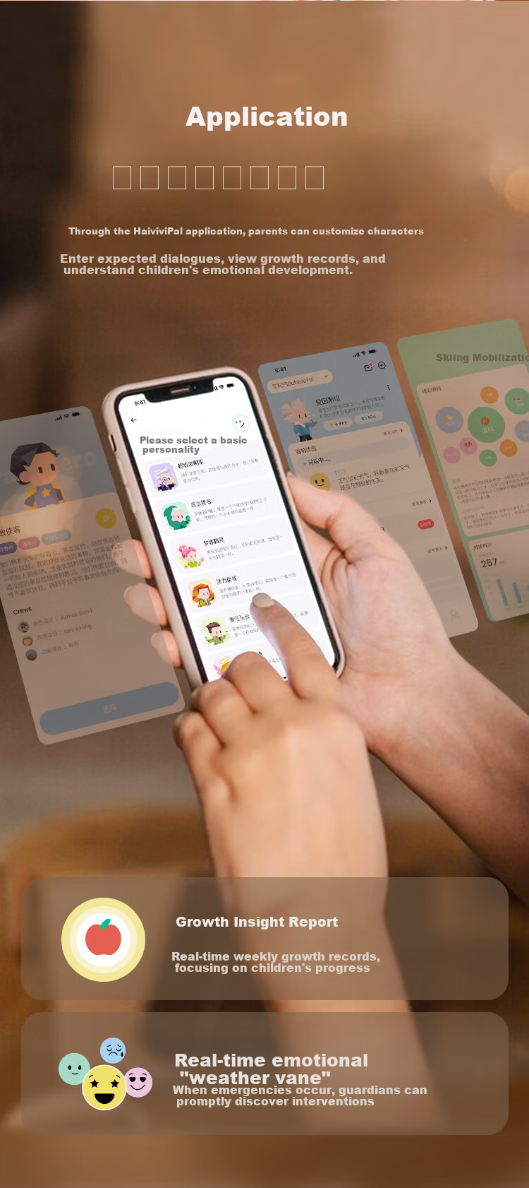 Интерактивная игрушка Haivivi BubblePal, для детей, с искусственным интеллектом, желтая, в комплекте с куклой Молочный дракон