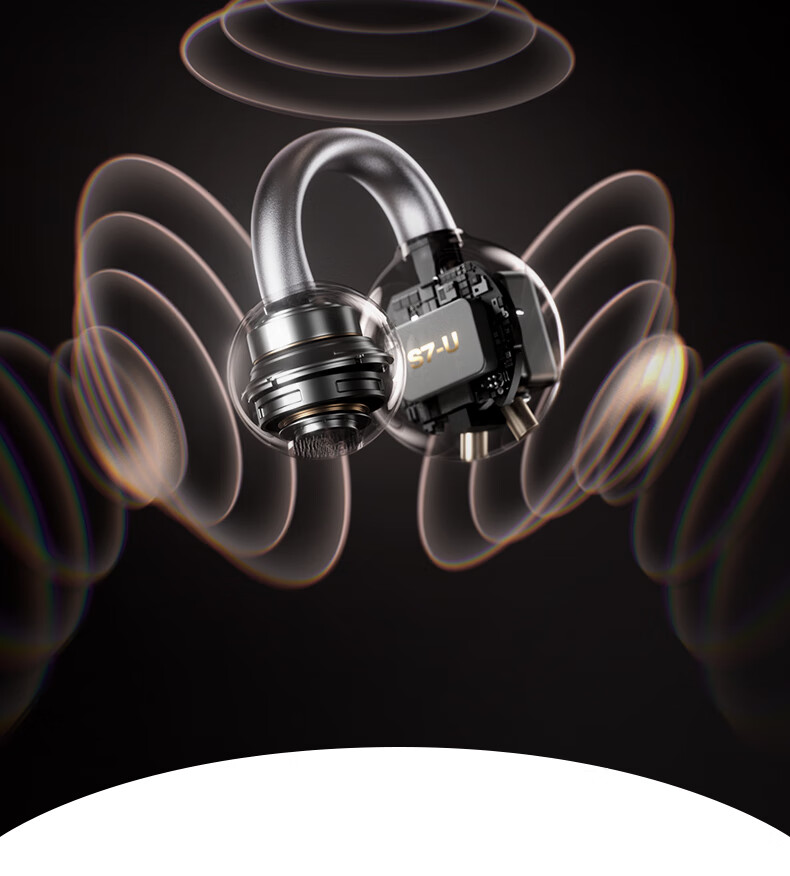 Беспроводные наушники SANAG Saina S7 Ultra с креплением на ухо, Bluetooth, с активным шумоподавлением, фиолетовые