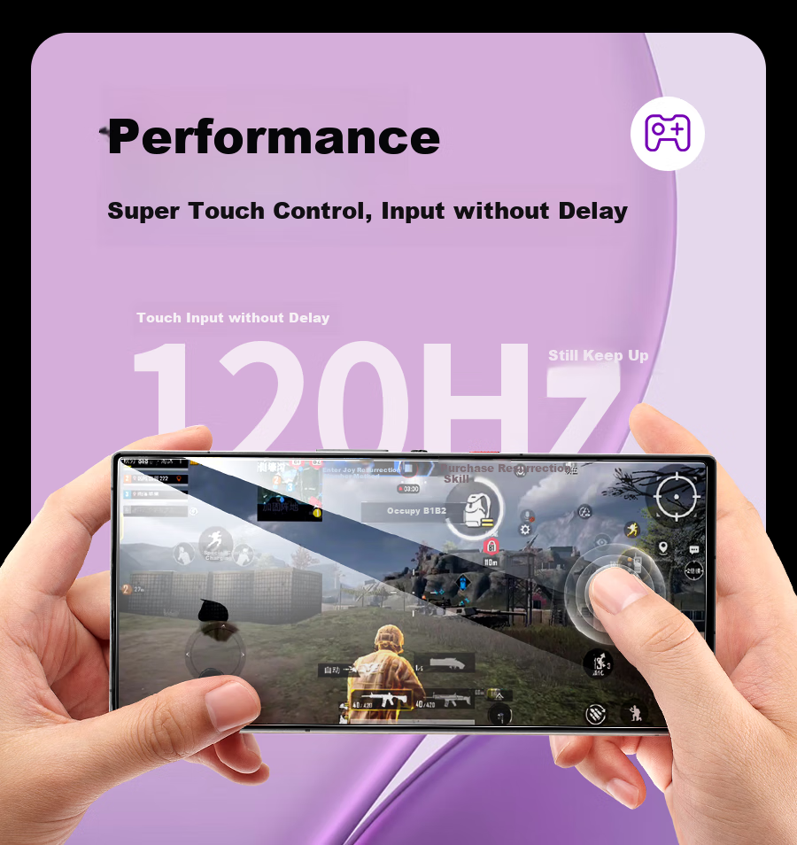 Защитное стекло Wali для Nubia Red Magic 10s Pro+, закаленное, HD, полное покрытие, анти-отпечатки, анти-падение, защита от износа, с коробкой для быстрой установки