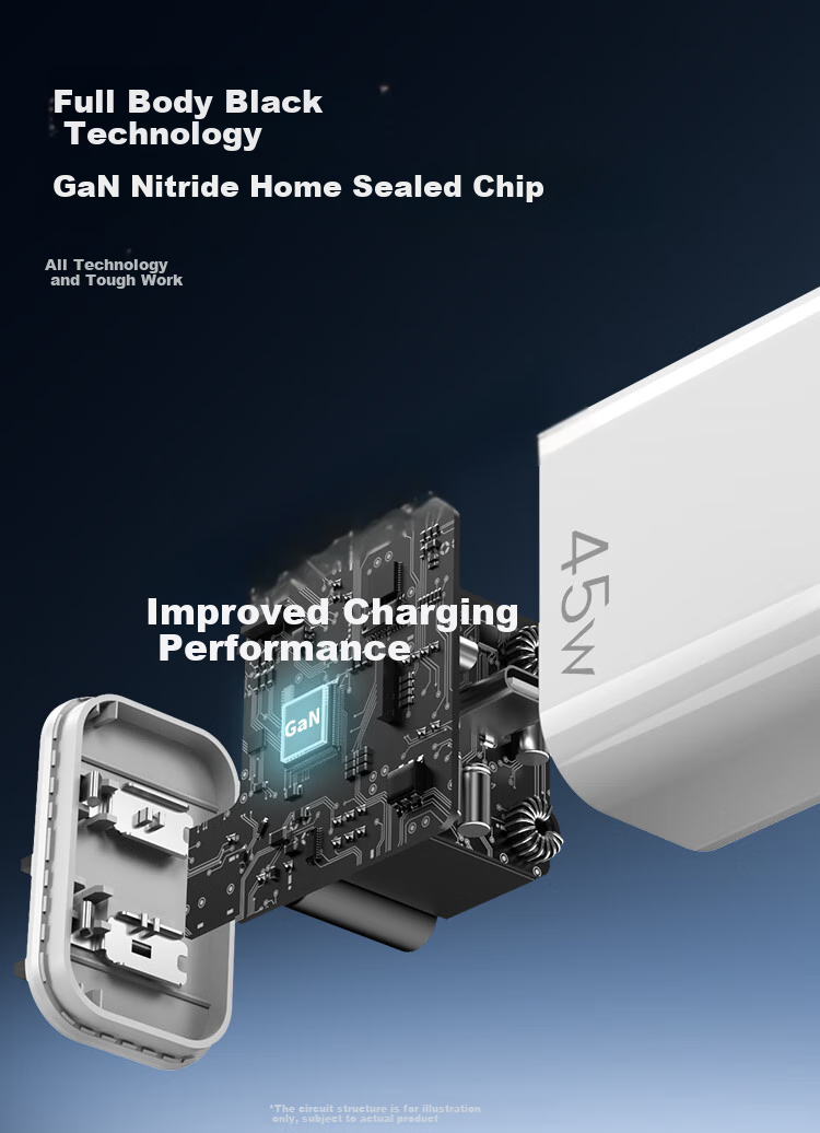 Зарядное устройство 45W GaN