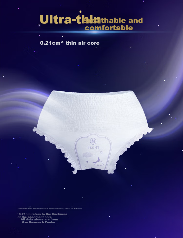 Laurier Kao Lazy Sleep Panties L Size Combination, 20 Pieces, Sleep Pants, Panty-Style Sanitary Napkins, Menstrual Pads, Sold by JD