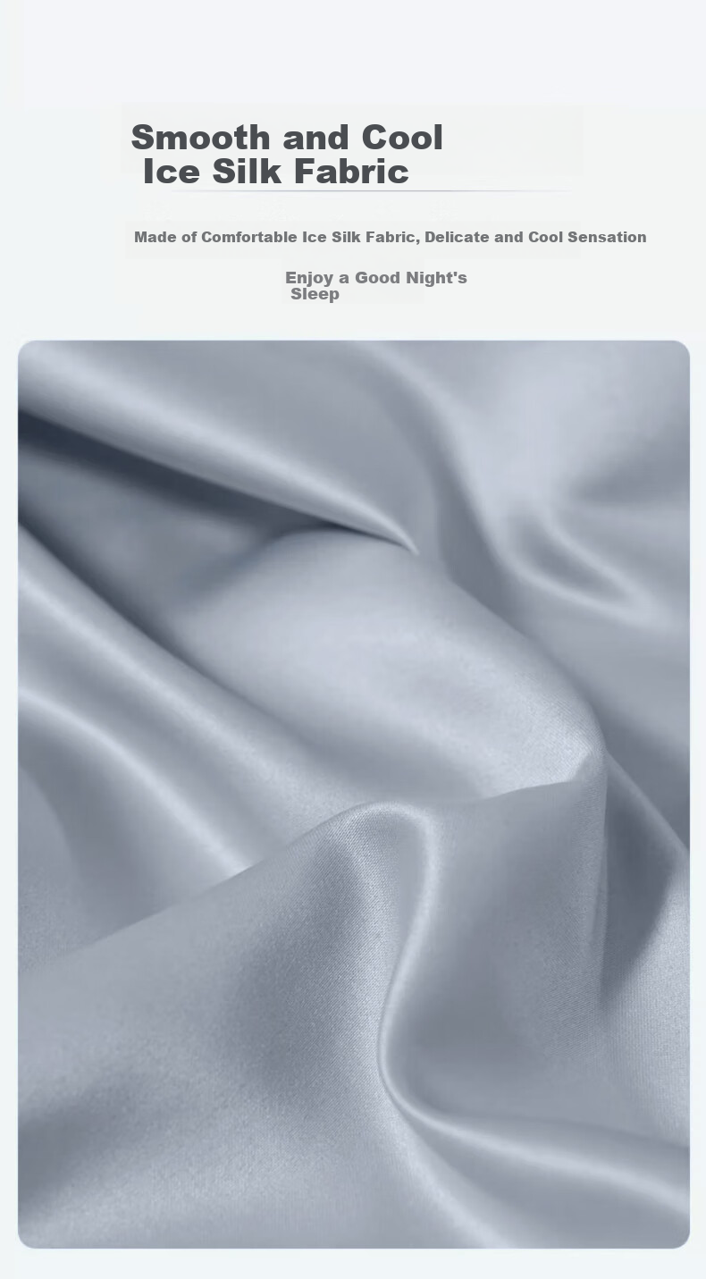 Наматрасник MUJI летний, охлаждающий, размер 180x200 см, из полиэстера, серебристо-серый