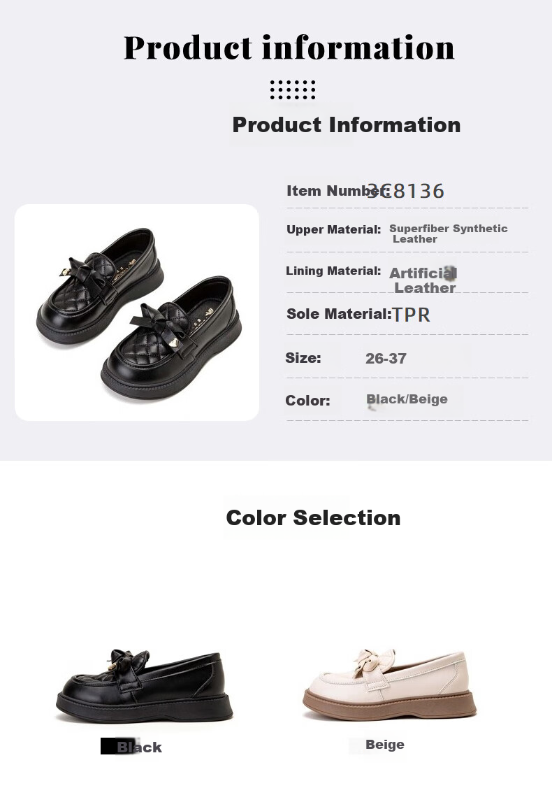 Детские туфли Follow Me, кожаные, в стиле Chanel, с мягкой подошвой, для принцесс, черные, стильные, бежевые, размер 29