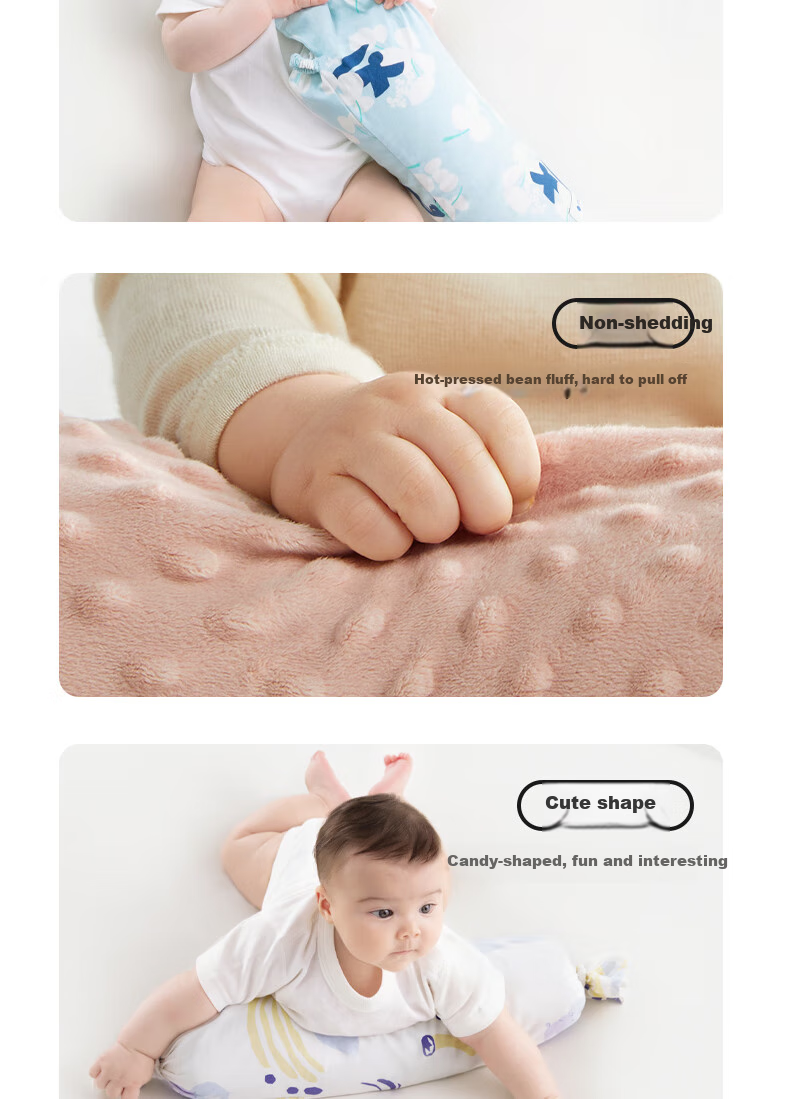 Babycare Подушка для младенцев "Биджи Динозавр", многофункциональная, дышащая, 39*12 см
