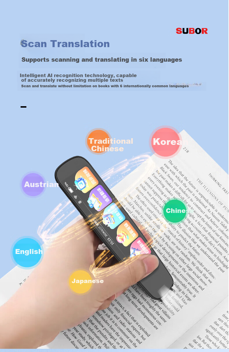 Книга-сканер для перевода