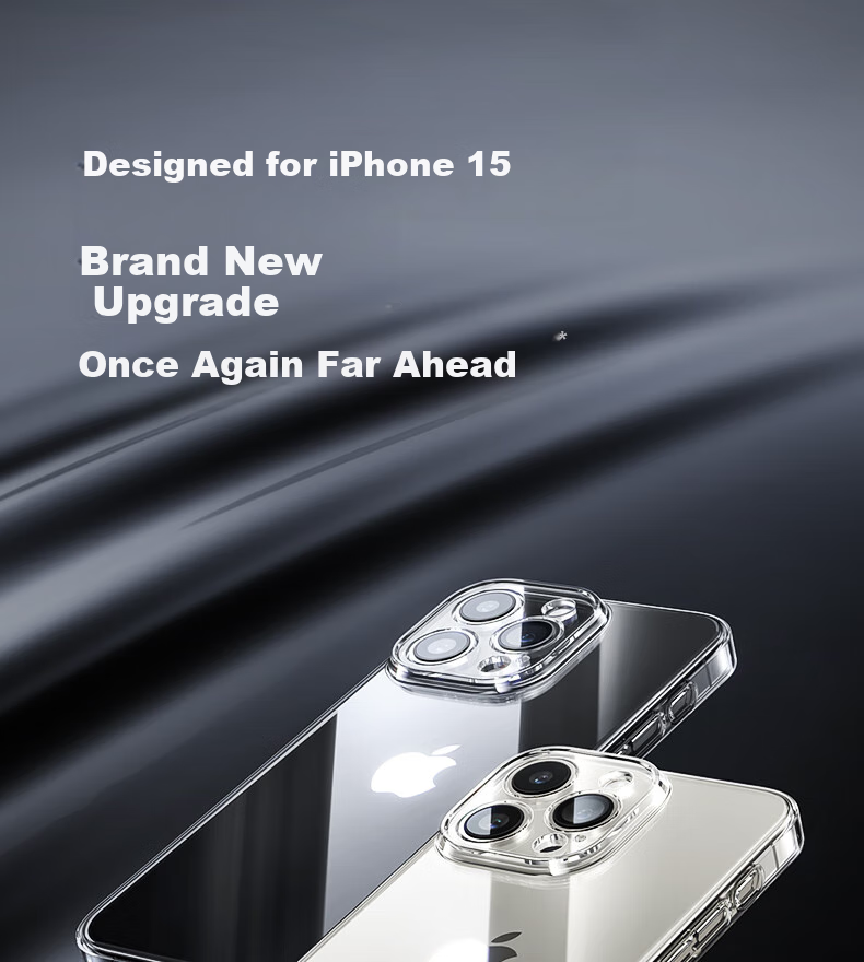 Прозрачный чехол для iPhone 15 Pro Max