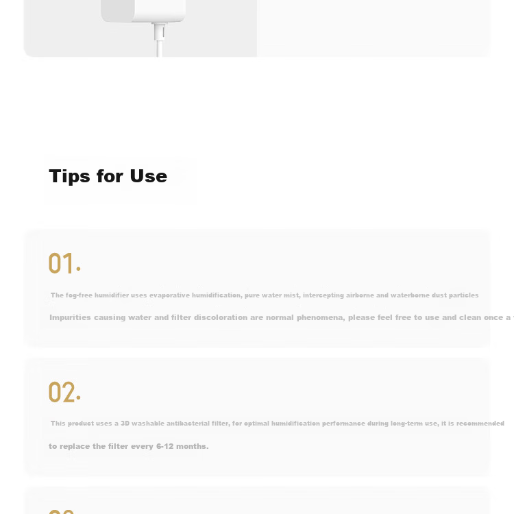 Увлажнитель воздуха Xiaomi Mijia Air Humidifier, без тумана, 4л, 400мл/ч, белый