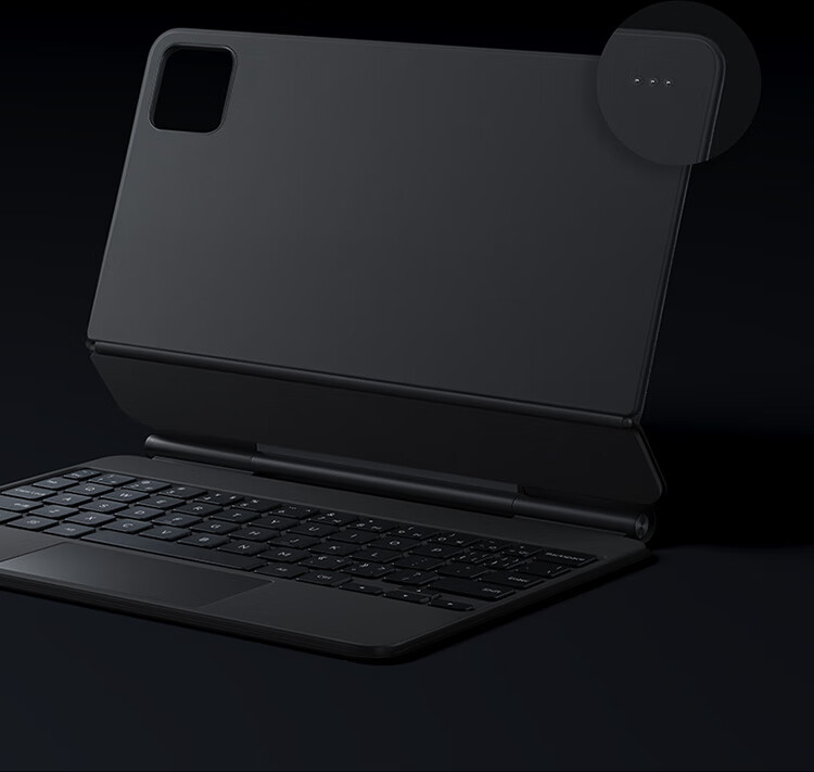 Планшетная клавиатура MI Floating Keyboard с тачпадом, черная, для Xiaomi Pad 8/8 Pro