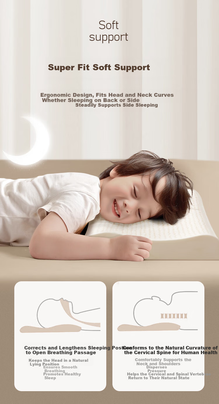 Детская подушка Dunlopillo Children's Care Pillow для детей от 3 до 6 лет, натуральный латекс из Шри-Ланки