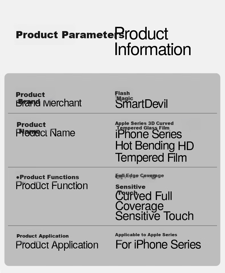 Защитное стекло SmartDevil для Apple iPhone 16 Pro Max, 3D горячая гибка, 0.18 мм, ультратонкое, HD, антипылевое, 2 шт.