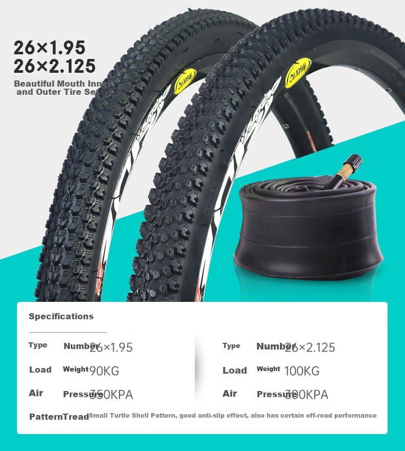 Велосипедная покрышка DONGYUE DT2, 20*1.75, с камерой с клапаном Presta