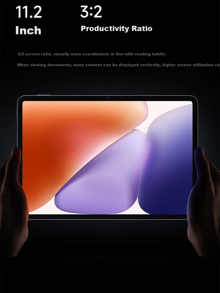 Планшет Xiaomi Pad 7 Pro, 11.2-дюймовый экран 3.2K, Snapdragon, Pengpai OS2, 8+256GB, черный