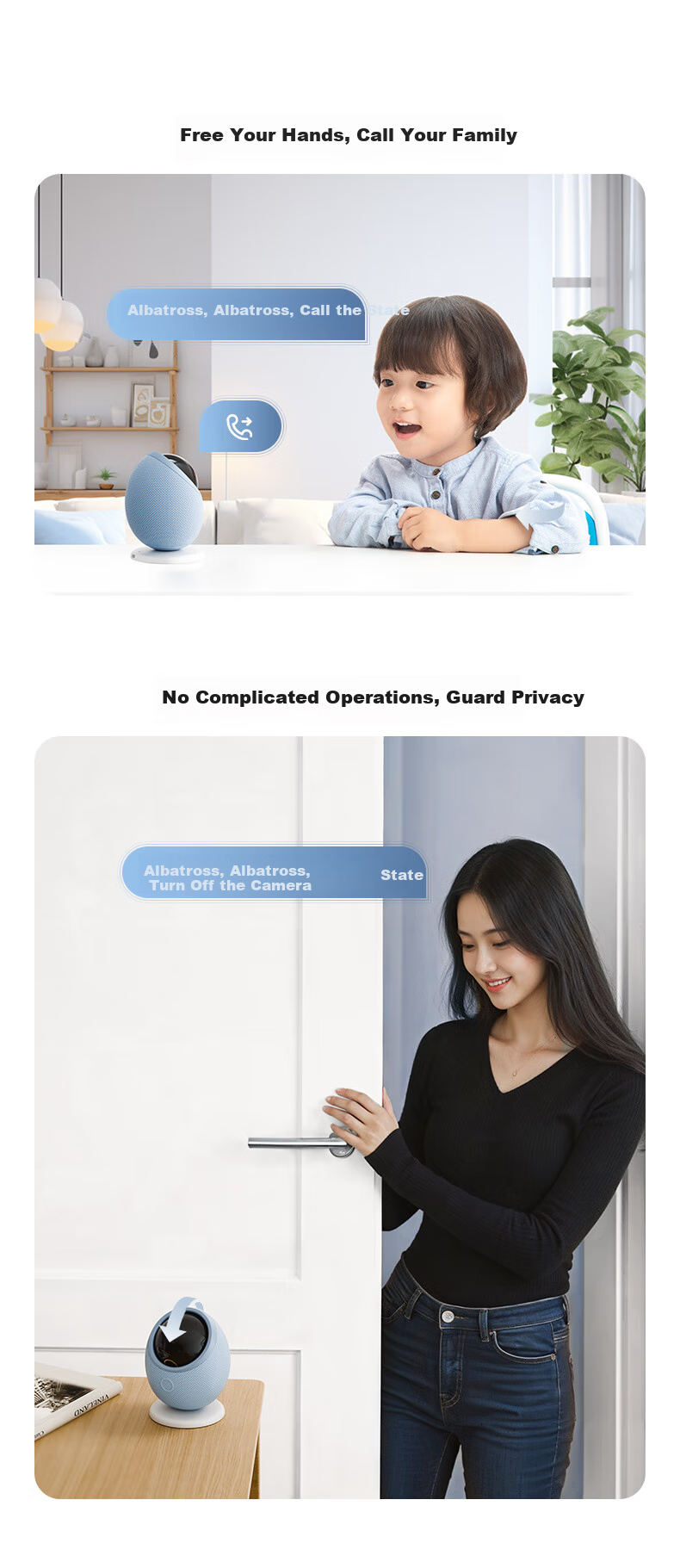 Камера видеонаблюдения Huawei Zhixuan Queidan Pro, HarmonyOS, 8Мп, 360°, ночное видение, панорамный обзор, удаленные звонки