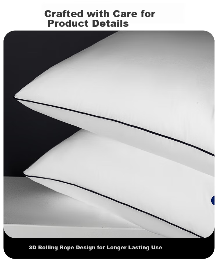Подушка SOMERELLE Pure Cotton Hotel Triple-Protection, 48x74 см, 2 шт.