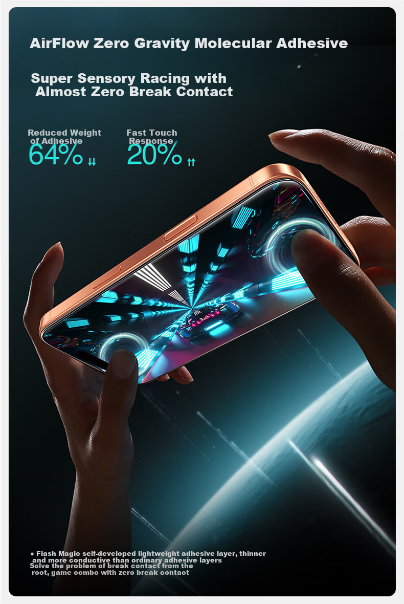 Защитное стекло SmartDevil для iPhone 17 Pro Max, 3D горячее изгибание, Corning Glass, ультратонкое 0.18 мм, противоударное, пыленепроницаемое, антибликовое