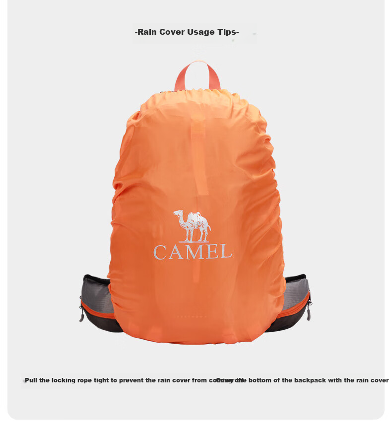 Рюкзак CAMEL для походов, туризма и кемпинга, большой вместимости, унисекс, модель 7S3AC3034A, цвет "Лесной зеленый"