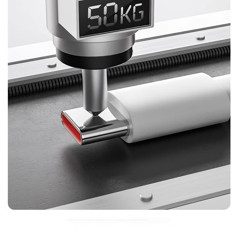 Кабель Nengshi Type-C, 6A, 1м, белый, для быстрой зарядки Xiaomi, Redmi, Black Shark