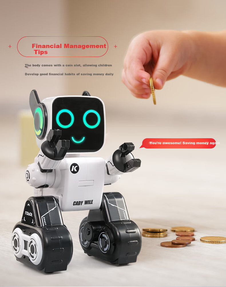 JINGDA TOYS Робот на радиоуправлении, программируемый, для детей от 3 лет, подарок на Новый год