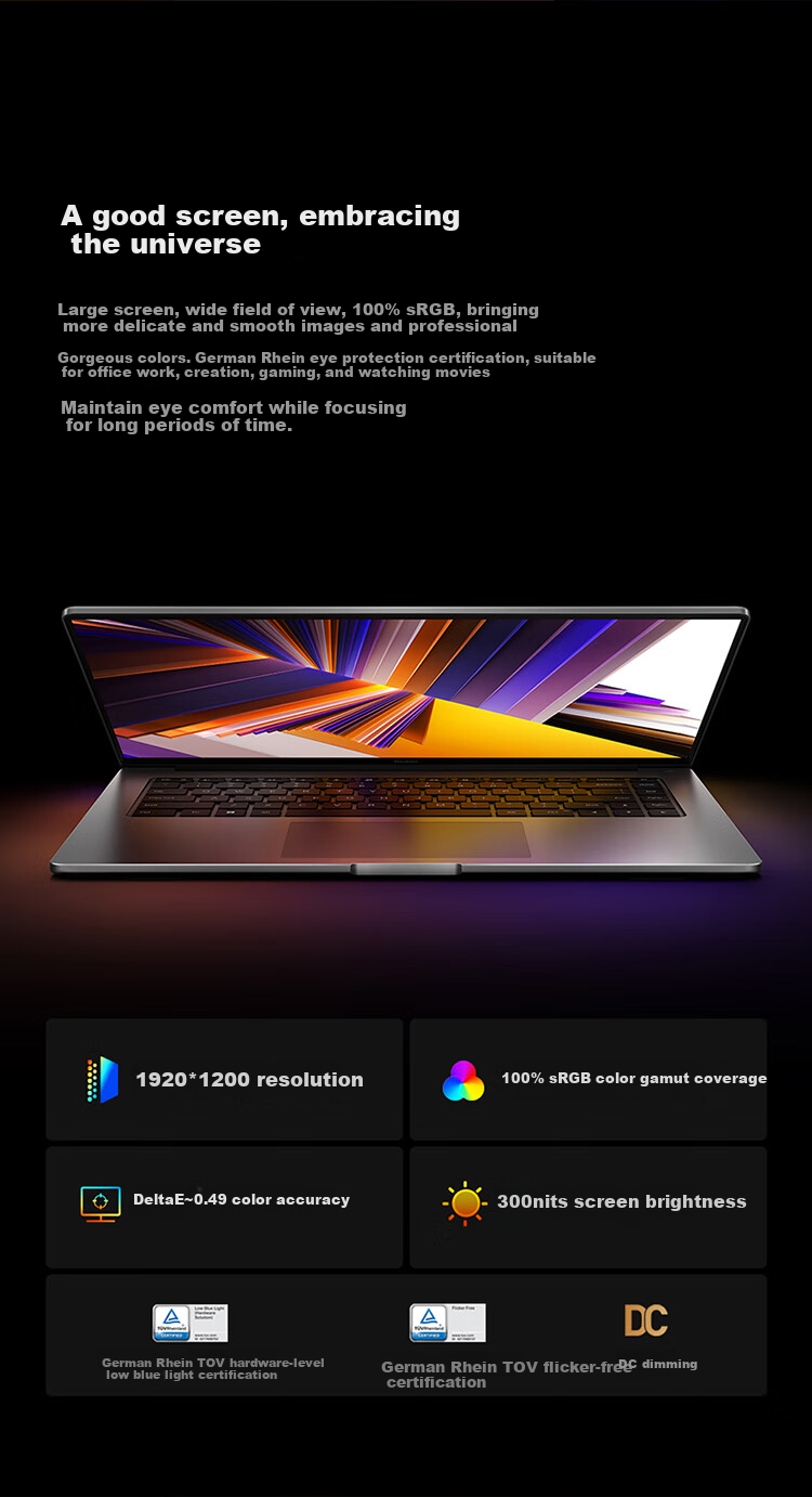 Ноутбук MI Redmi Book 16, 16-дюймовый, Intel Core i5, 16GB RAM, 1TB SSD, Windows 11