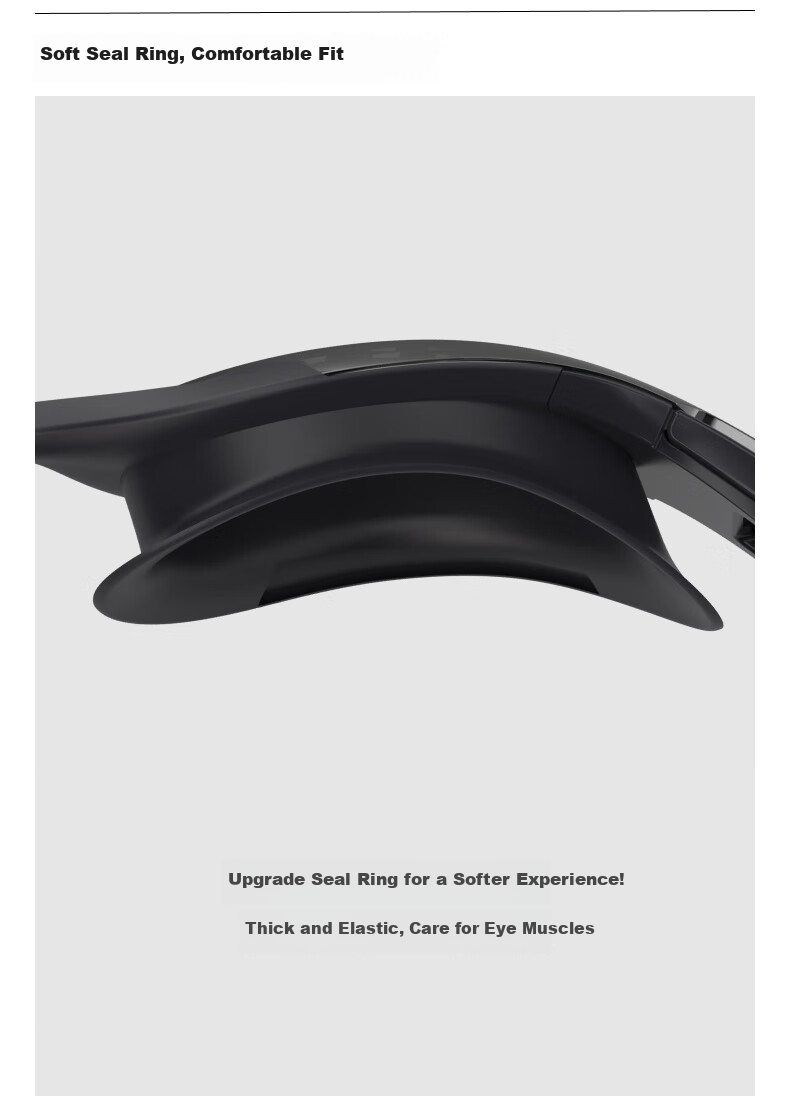 Очки для плавания Speedo Hydrosity 2nd Generation, унисекс, серый/синий