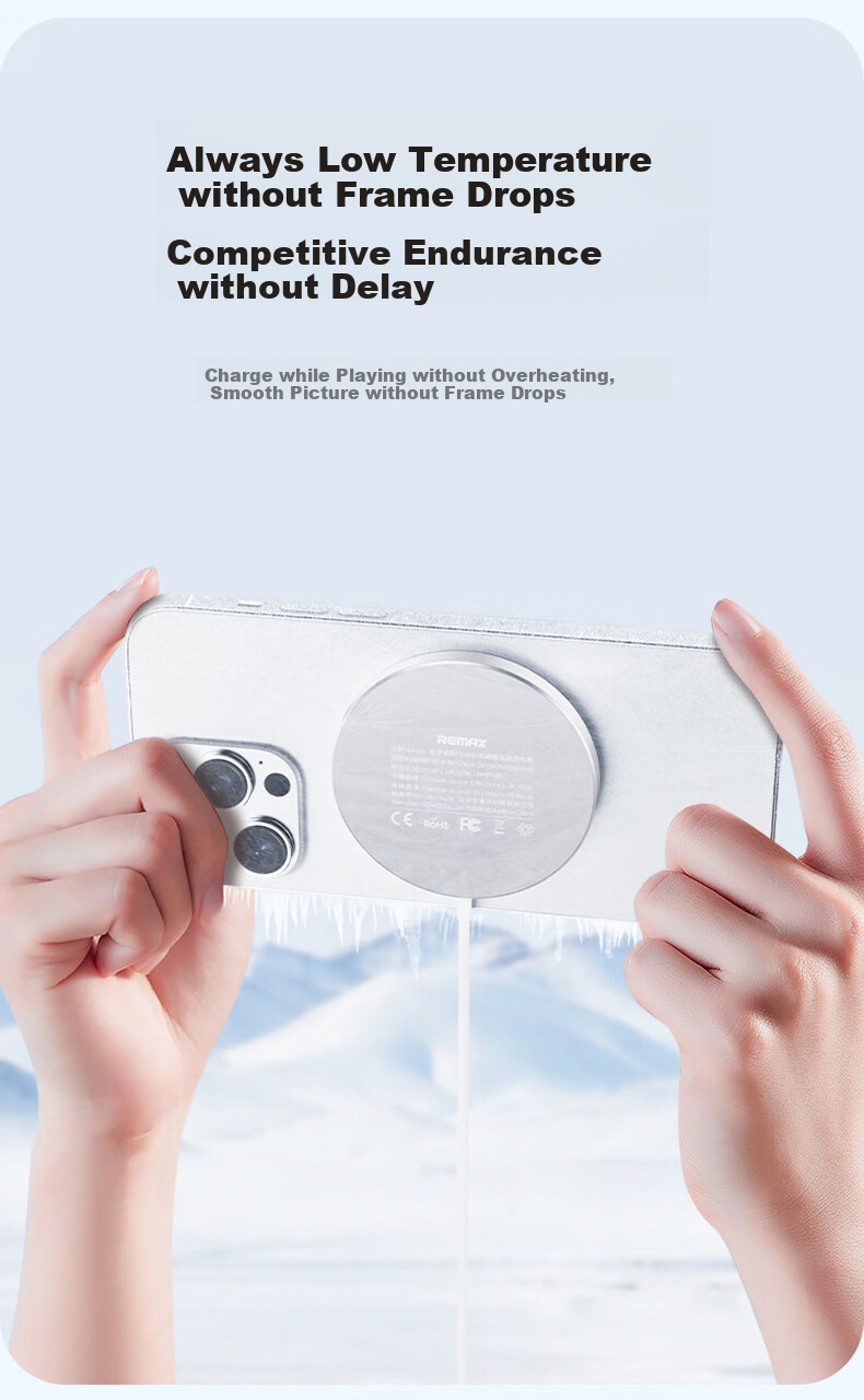 Беспроводное зарядное устройство Remax MagSafe RP-W58, 15 Вт, магнитное, для iPhone, наушников и часов