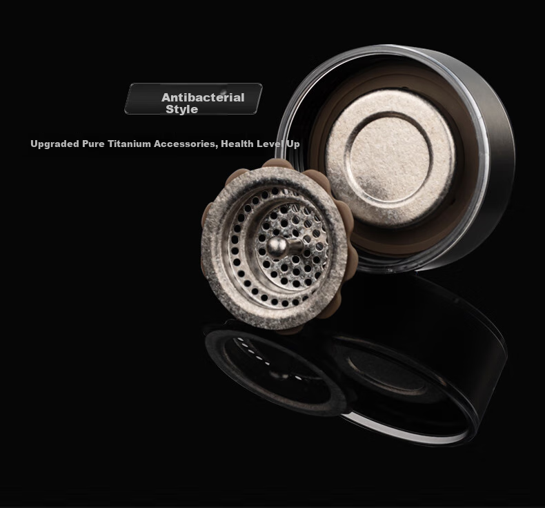 Кружка для чая HEENOOR XN-9102 360 мл, двойные стенки, с фильтром, для дома и офиса, для мужчин