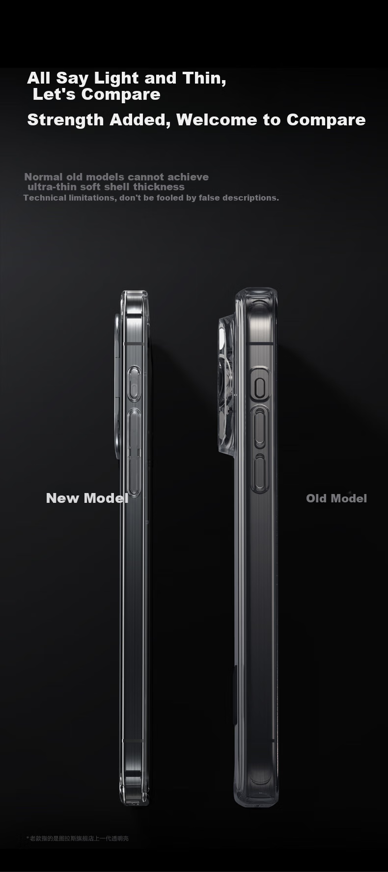 Чехол TORRAS для iPhone 15 Pro, с выдвижной подставкой, противоударный, прозрачный, PC+TPU