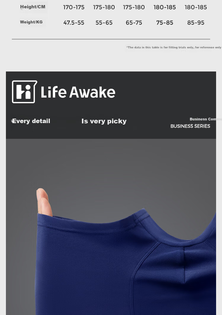 Мужские боксеры HLA [Light Business], 3 шт., смесь хлопка и модала, антибактериальные, дышащие, артикул 100102182336
