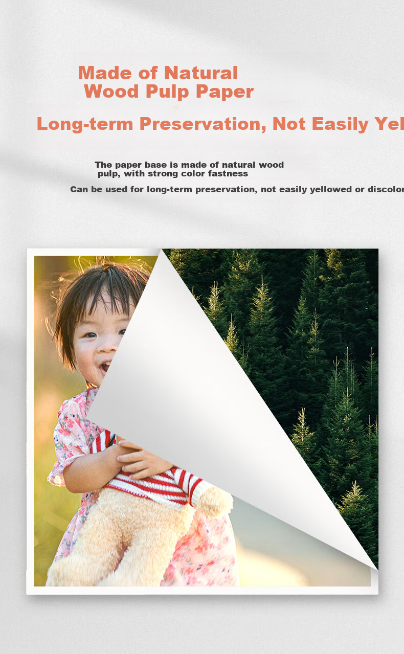 Фотобумага Huiwei A4, 150 г/м², глянцевая, самоклеящаяся, 50 листов