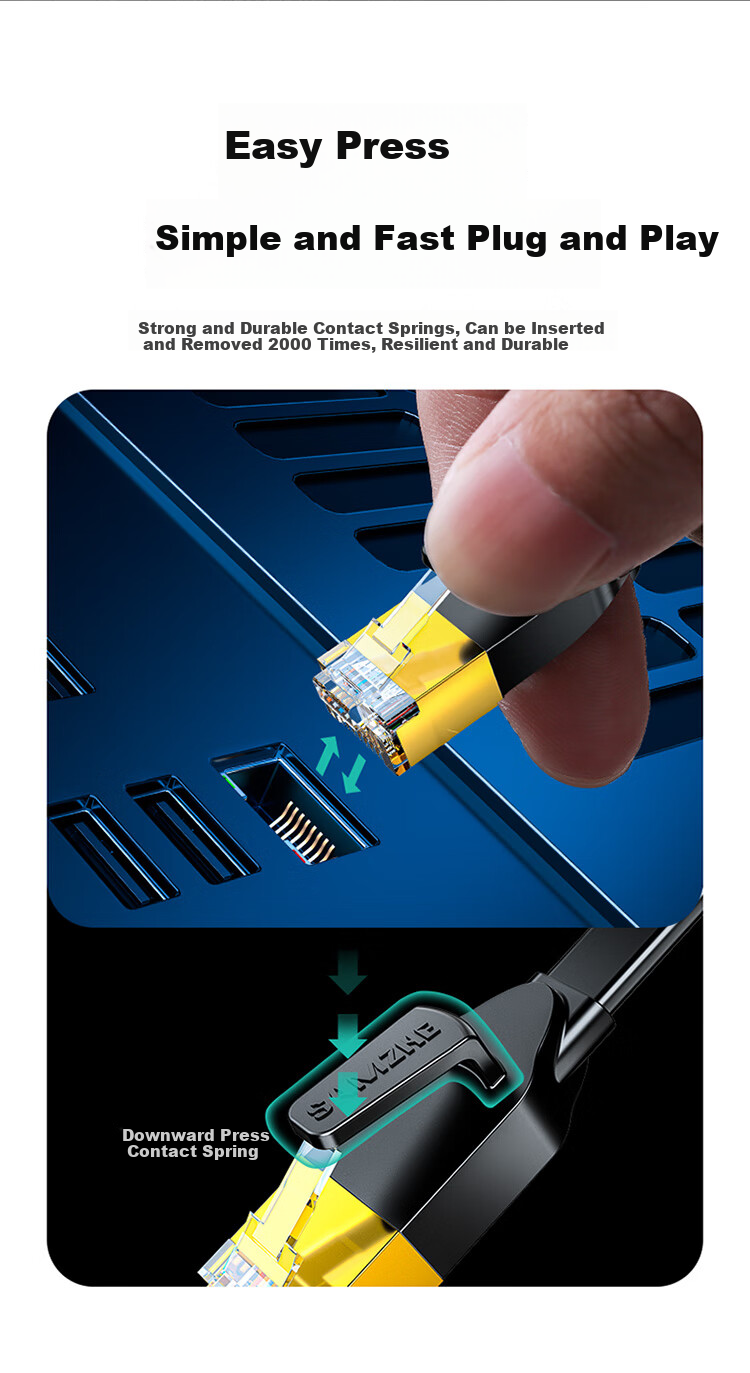 Сетевой кабель CAT7 Flat