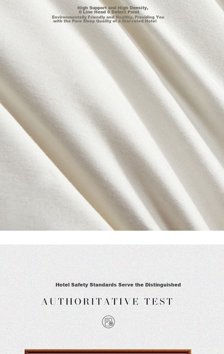 Подушка ZiiU Hotel Pillow, 100% хлопок, 48x74 см, набор из 2 шт.