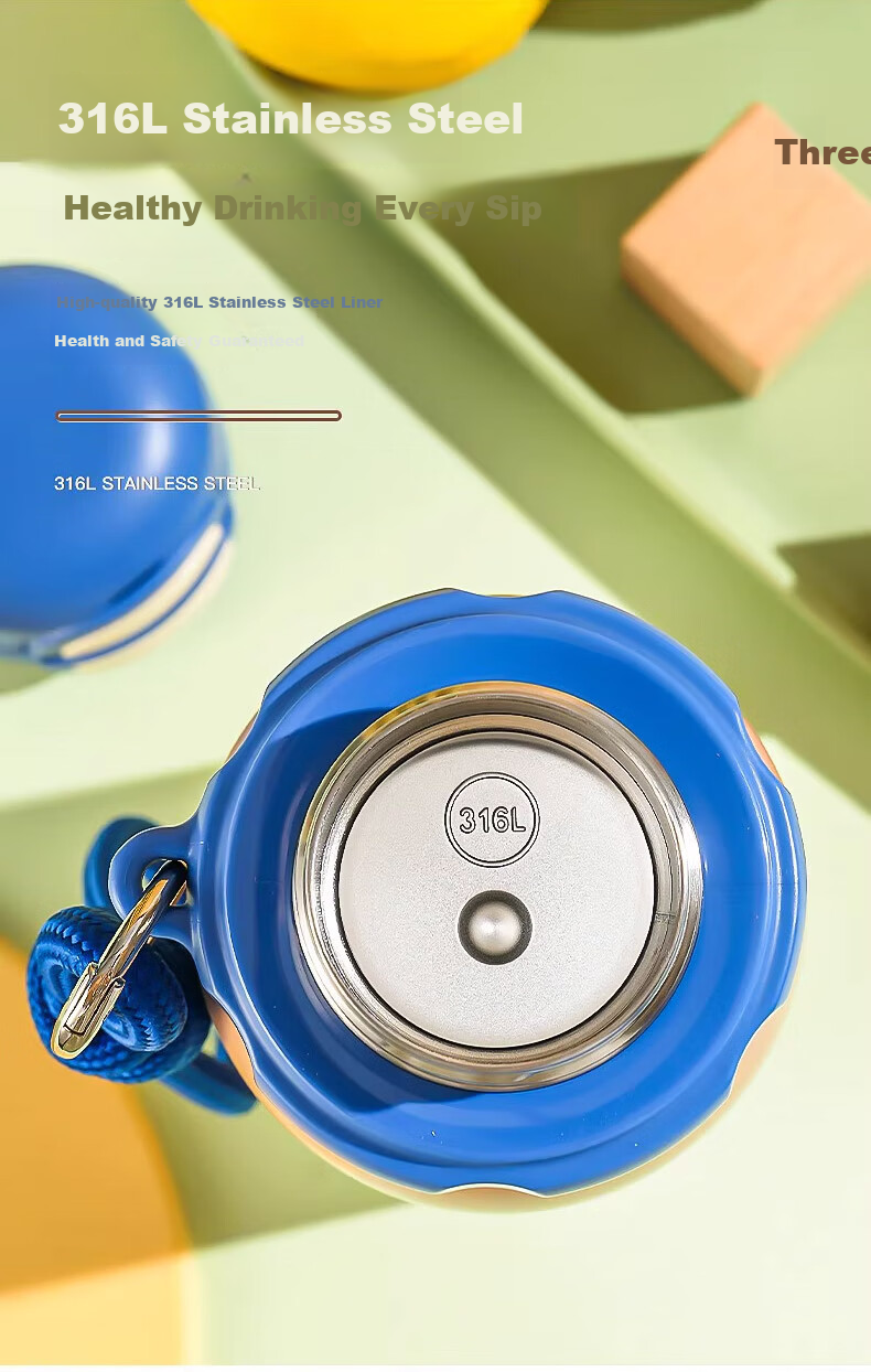 Термокружка с двойным дном