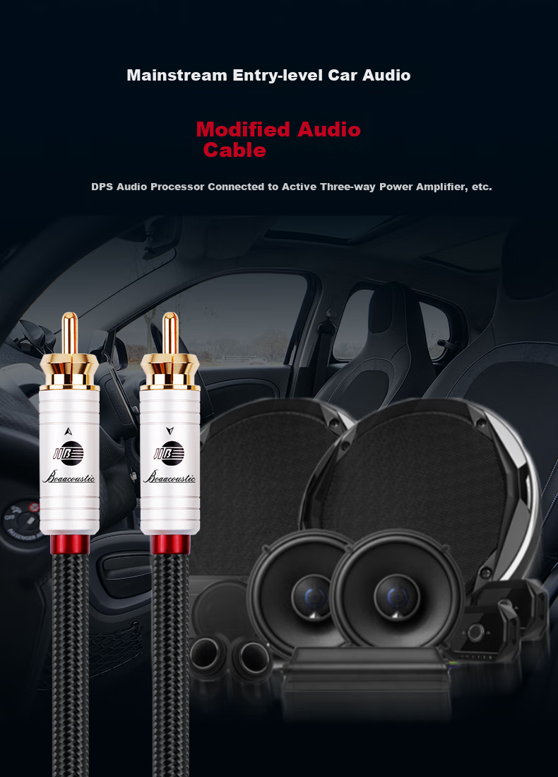 Аудиокабель JIB BB-102 Digital Coaxial, RCA Male to Male, 75 Ом, SPDIF, 1 метр, черный
