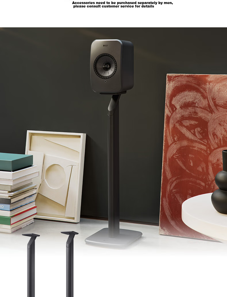 KEF LSX II LT Light Luxury Edition - беспроводная акустическая система Hi-Fi 2.0, стерео, Bluetooth, Wi-Fi, Rock White
