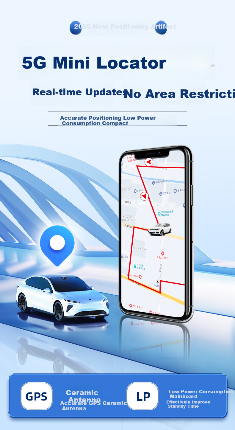 GPS-трекер Hangtianzijin, мини-устройство с сильным магнитом для отслеживания велосипедов и электромобилей, противоугонное устройство Beidou