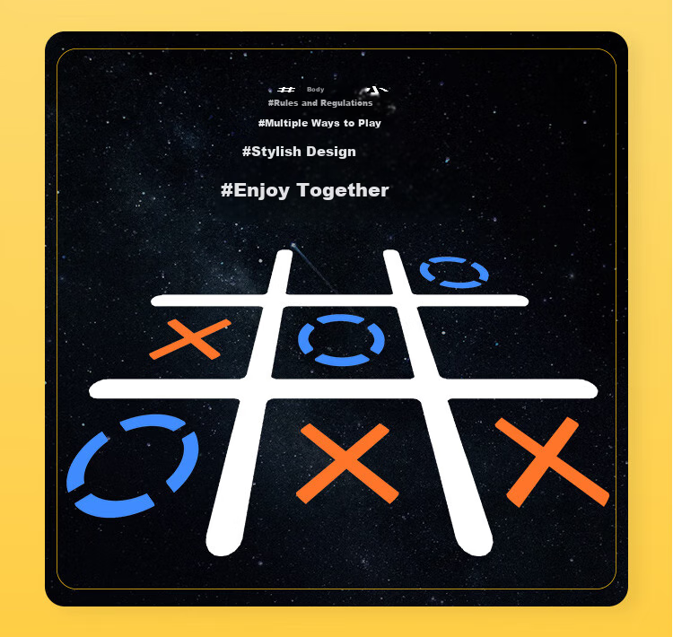 Интеллектуальная развивающая игрушка GiiKER Super Tic-Tac-Toe, электронная игра для детей, подарок на Новый год, три в ряд