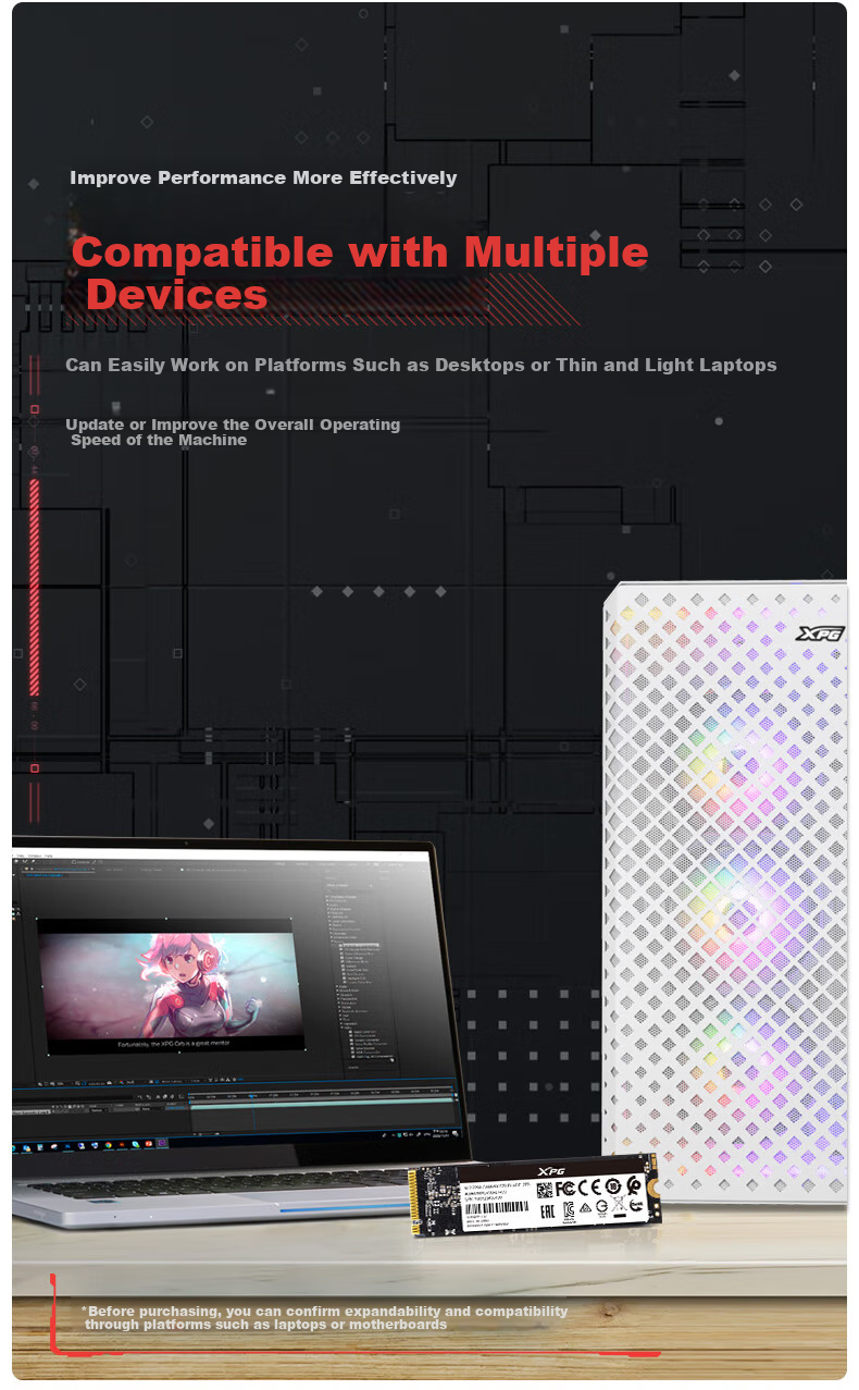SSD накопитель ADATA XPG S70 Blade